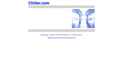 Desktop Screenshot of chiller.com