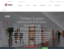 Tablet Screenshot of chiller.fi